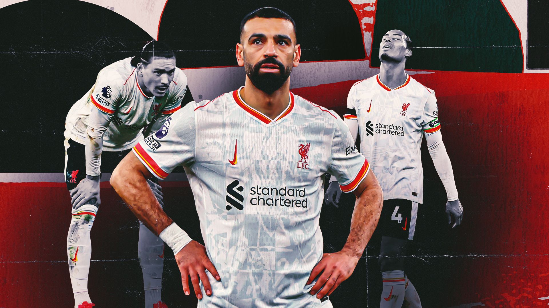 Salah being let down at